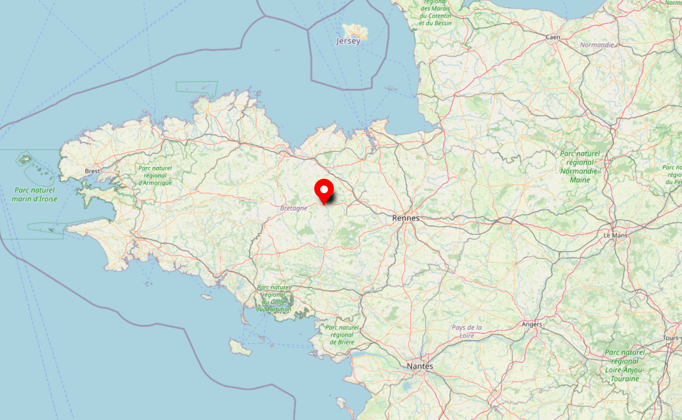 MERDRIGNAC, une commune au centre de la Bretagne
