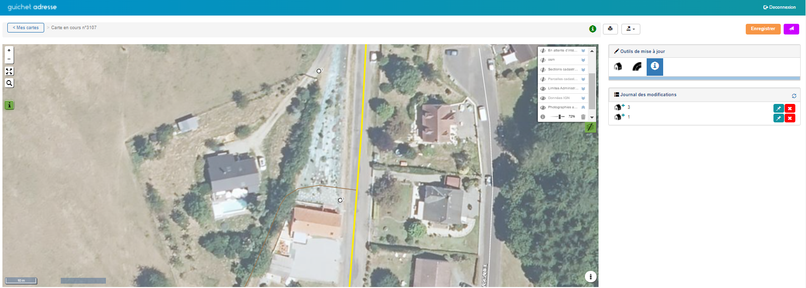 Fermeture du Guichet Adresse IGN