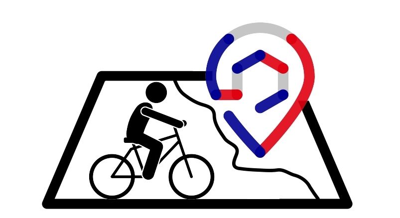 Sur le terrain : à vélo pour vérifier les adresses de Longchamp-sur-Aujon